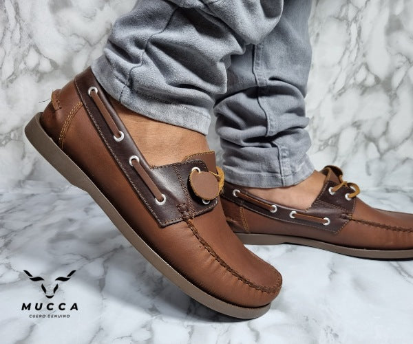 zapato mocasin Apache sperry nautico para hombre color toledo miel x versalles coñag  731