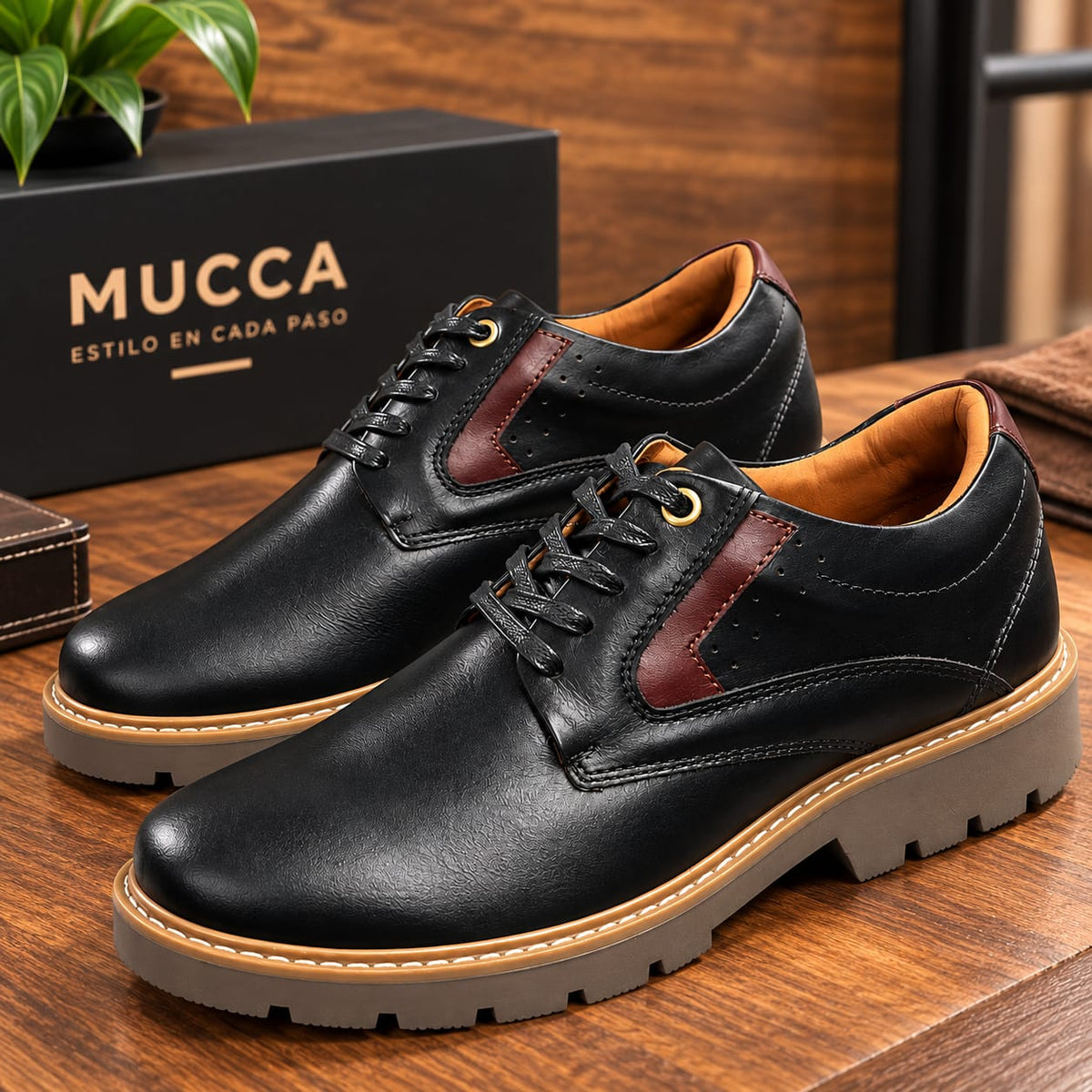 zapato casual en cuero para hombre color versalles coñag 3002 (Copia)