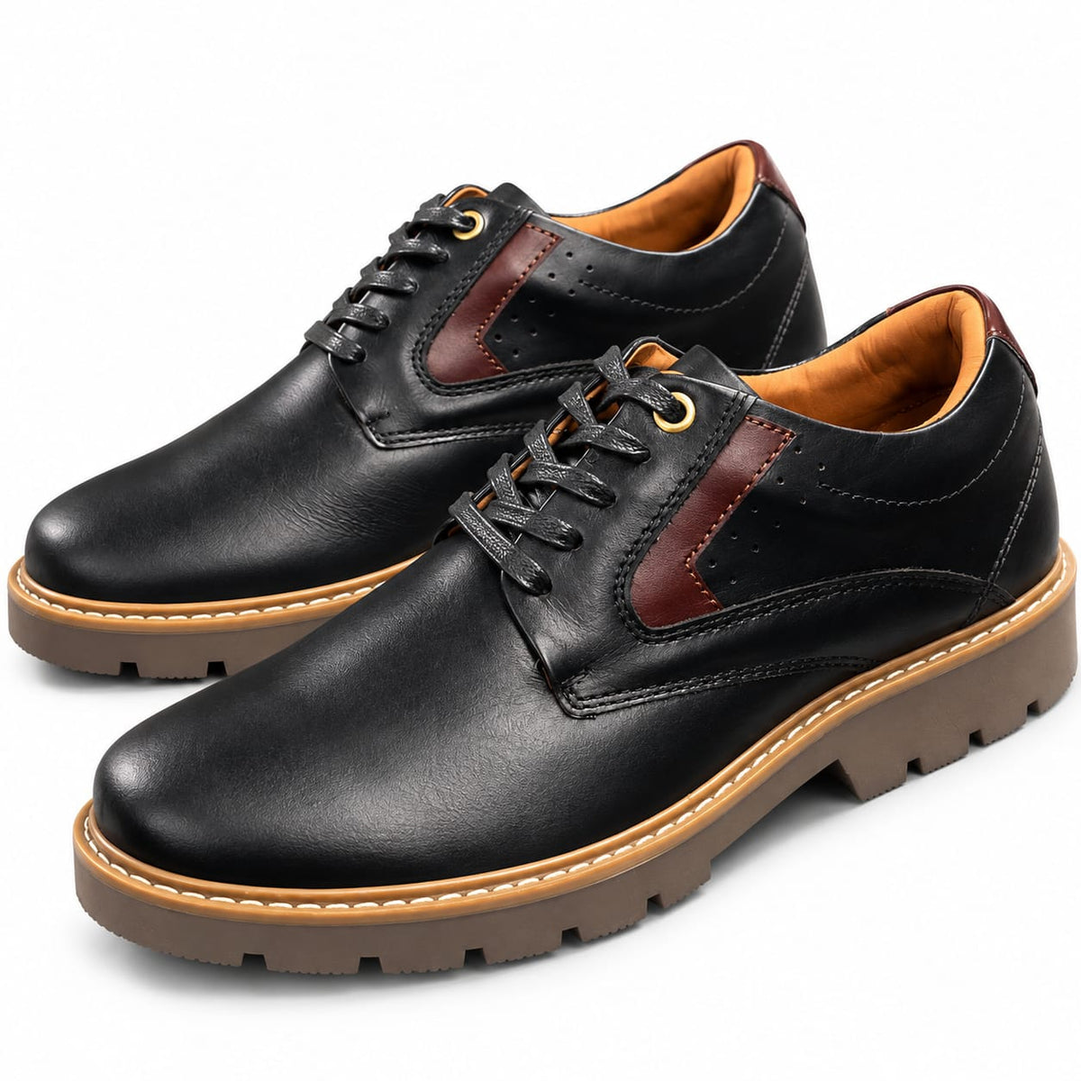 zapato casual en cuero para hombre color versalles coñag 3002 (Copia)