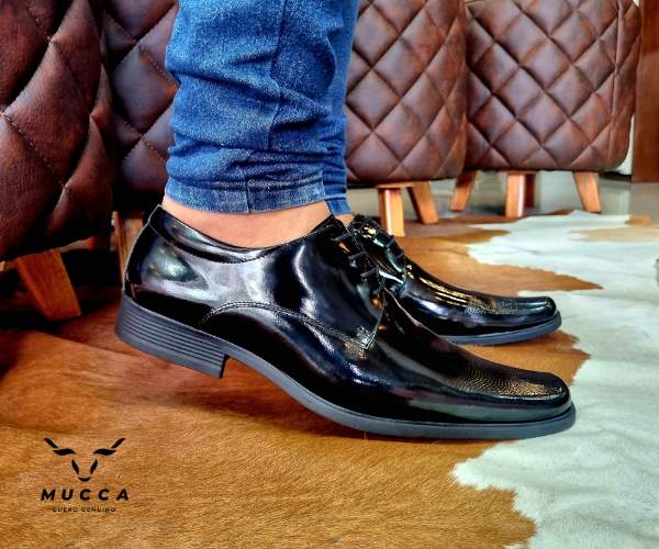 zapato clasico en cuero para hombre color florentine negro 005