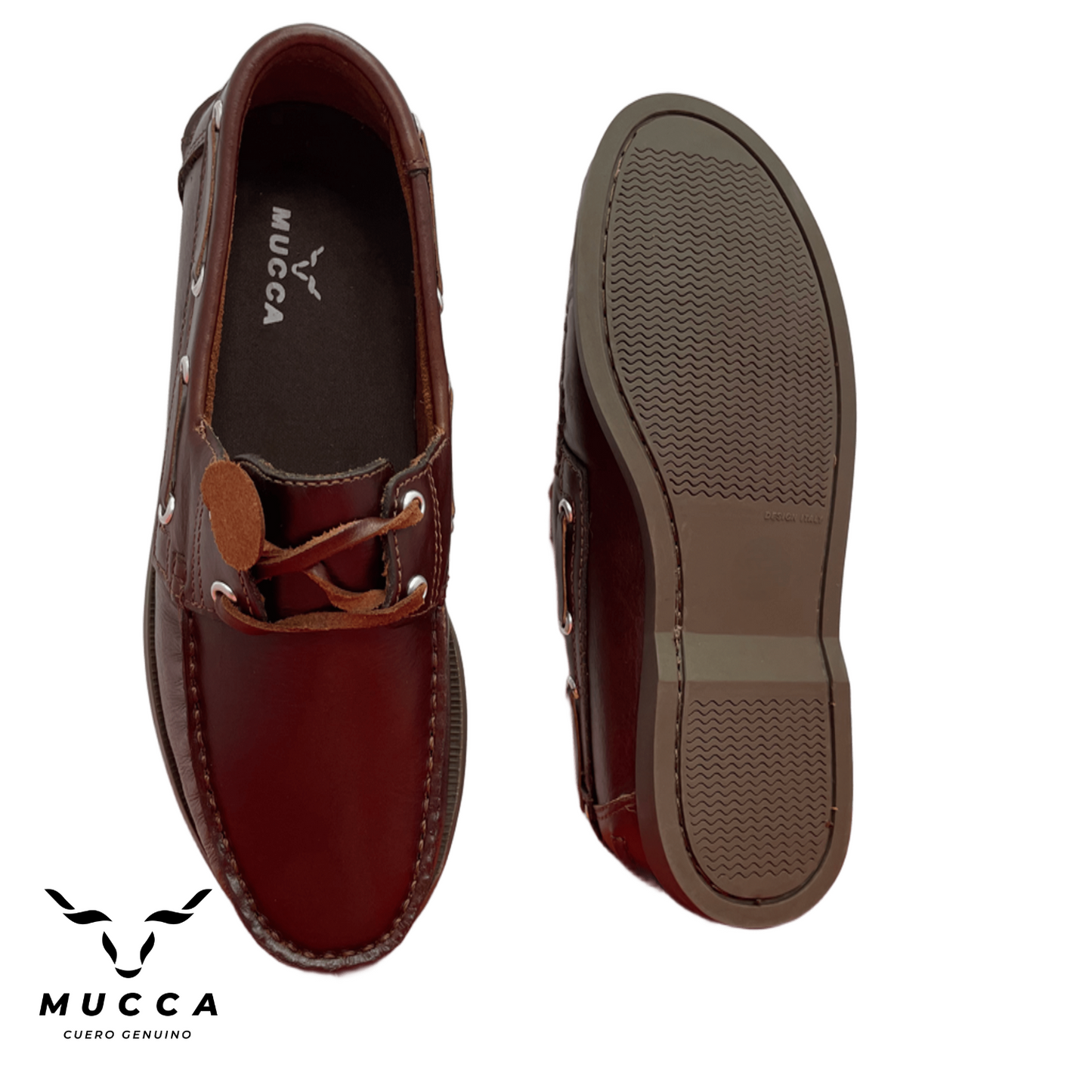 zapato mocasin Apache sperry nautico para hombre color versalles coñag 731