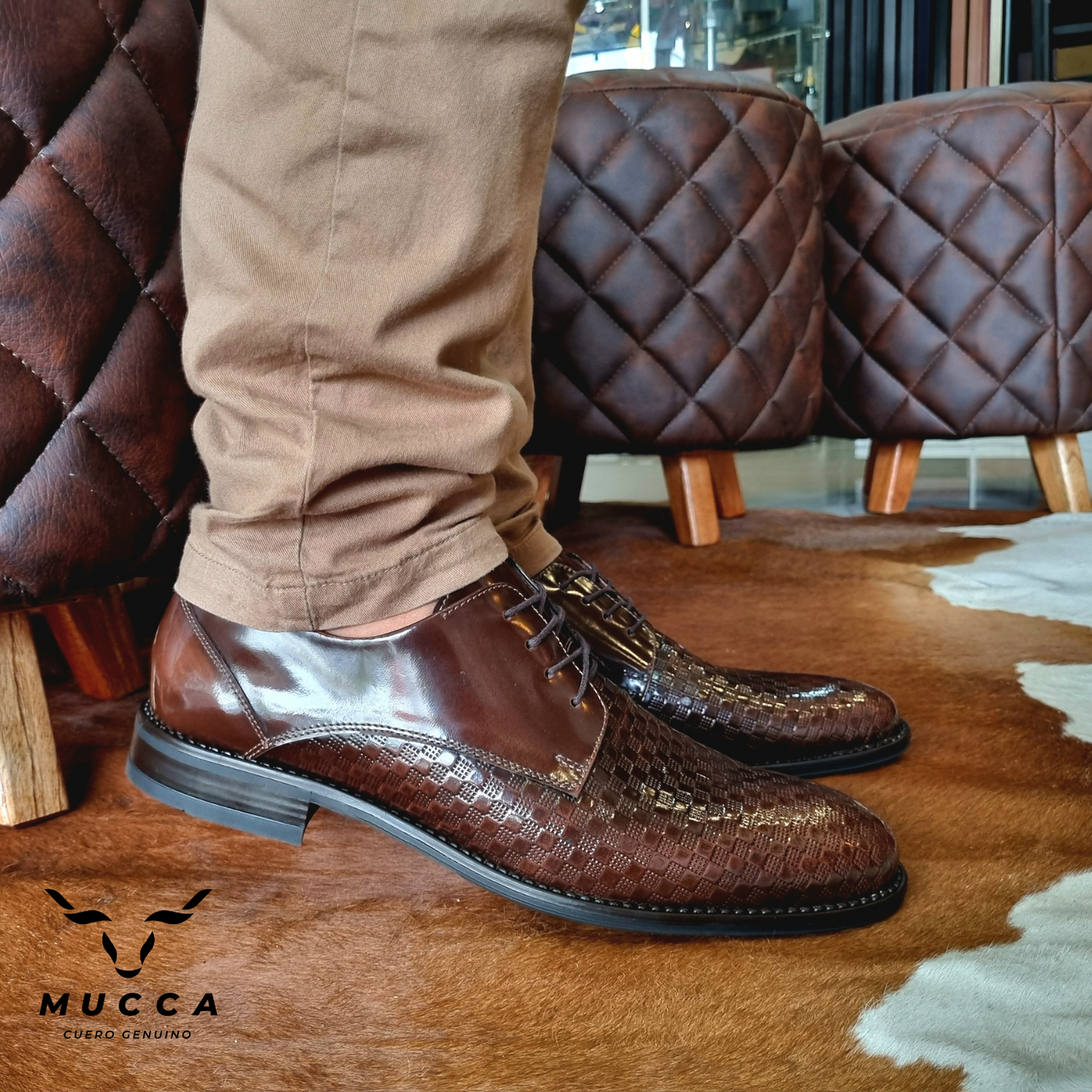 zapato clasico en cuero para hombre color florentine caram placa  005