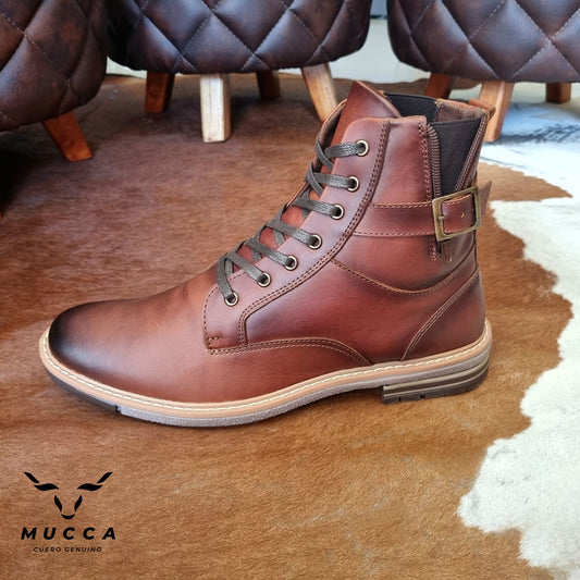 bota en cuero para hombre color hamton miel difuminado 1107